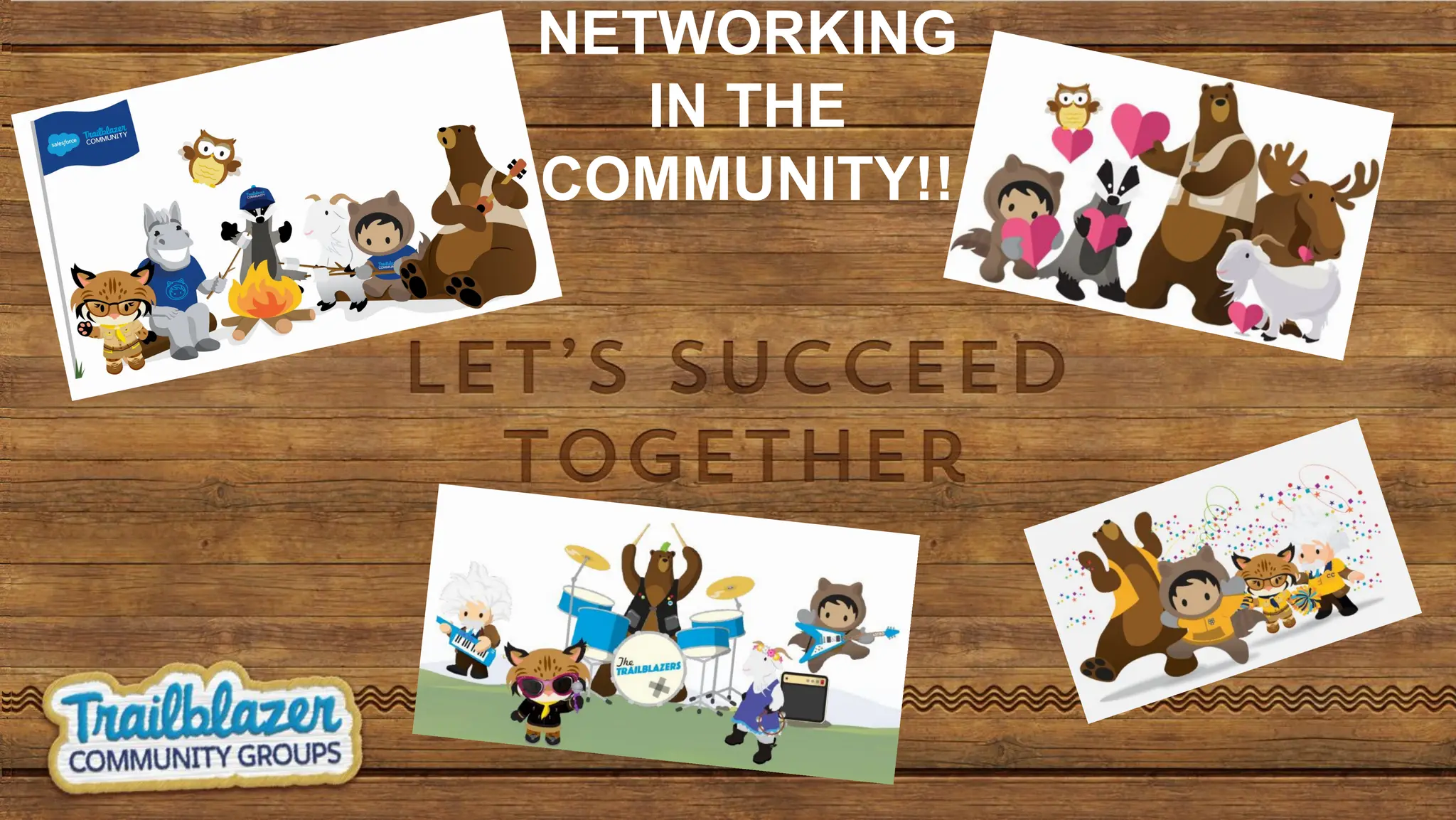 NETWORKING
IN THE
COMMUNITY!!
 