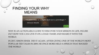 Finding your why | PPTX