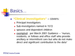 Financial Disclosure – Duties and Strategies for Clinical Studies | PDF