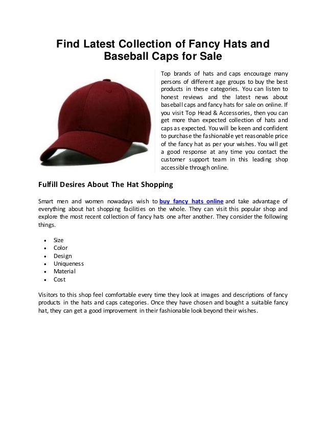 top brands of caps