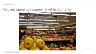 Proprietary + Conﬁdential
Conﬁdential + Proprietary
A real-life analogy
You are opening a supermarket in your area
Photo b...