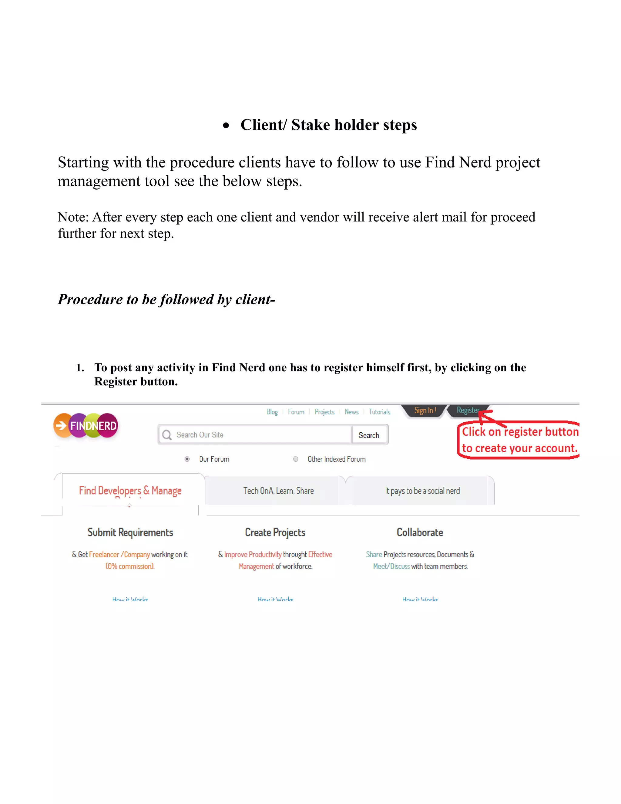 Find nerd project management process help guide | PDF