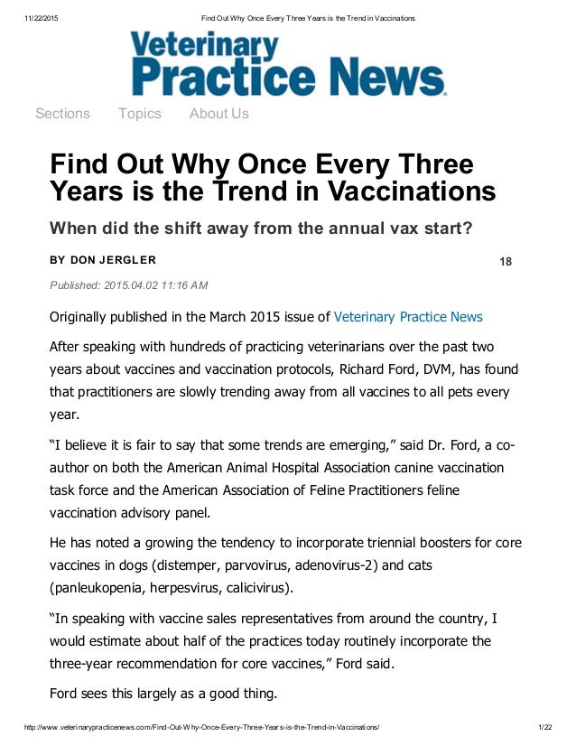 false positive parvo test after vaccine