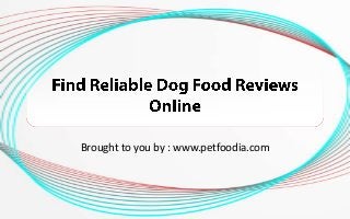 Brought to you by : www.petfoodia.com
 