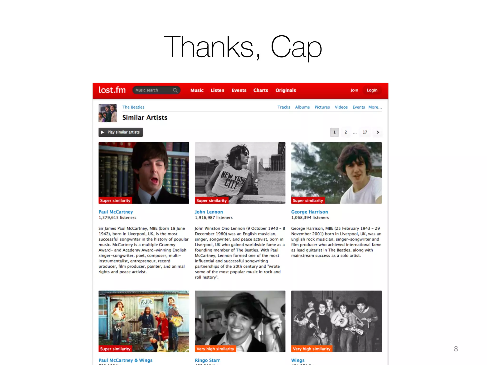 Music is too subtle & ever-changing substance
to treat it with tags or machine approach.
Music discovery can’t be properly done without
a careful touch of professional musicologists.
FindStream gathers & analyses the opinion of
25 000 music professionals to deliver top-
notch recommendation service.
8	
  
 