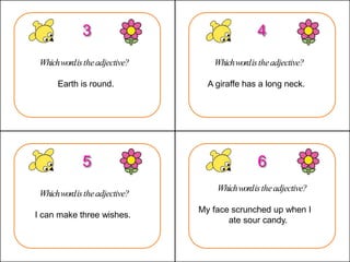 Find the Adjective Task Cards | PPTX