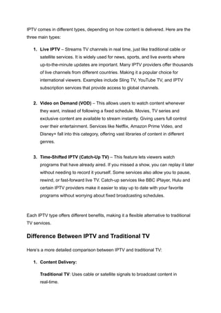 Find the best IPTV services for Live TV & Channels.pdf