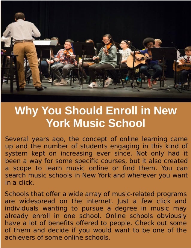 Find The Best Music School In New York
