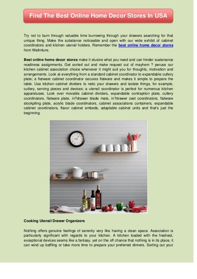 Find The Best Online Home Decor Stores In Usa