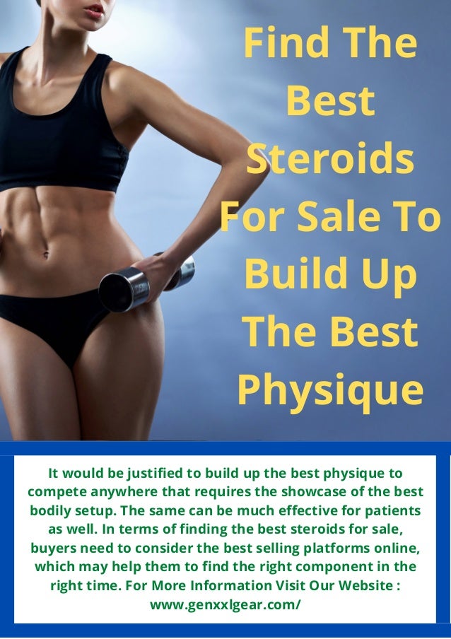 It would be justified to build up the best physique to
compete anywhere that requires the showcase of the best
bodily setup. The same can be much effective for patients
as well. In terms of finding the best steroids for sale,
buyers need to consider the best selling platforms online,
which may help them to find the right component in the
right time. For More Information Visit Our Website :
www.genxxlgear.com/


Find The
Best
Steroids
For Sale To
Build Up
The Best
Physique


 