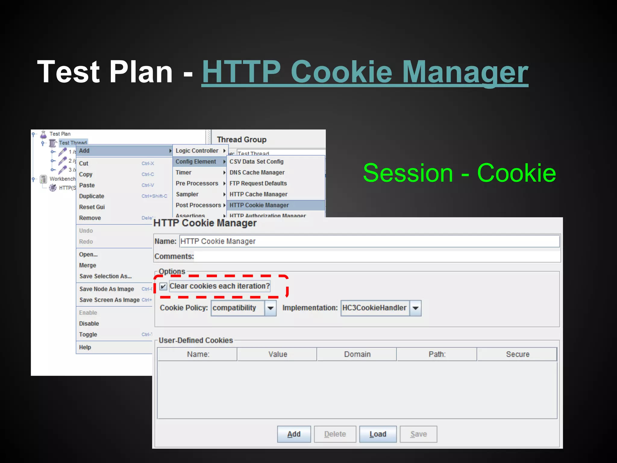 Test Plan - HTTP Cookie Manager
Cookie - Session
IETF: RFC 6265 / 8.4
 
