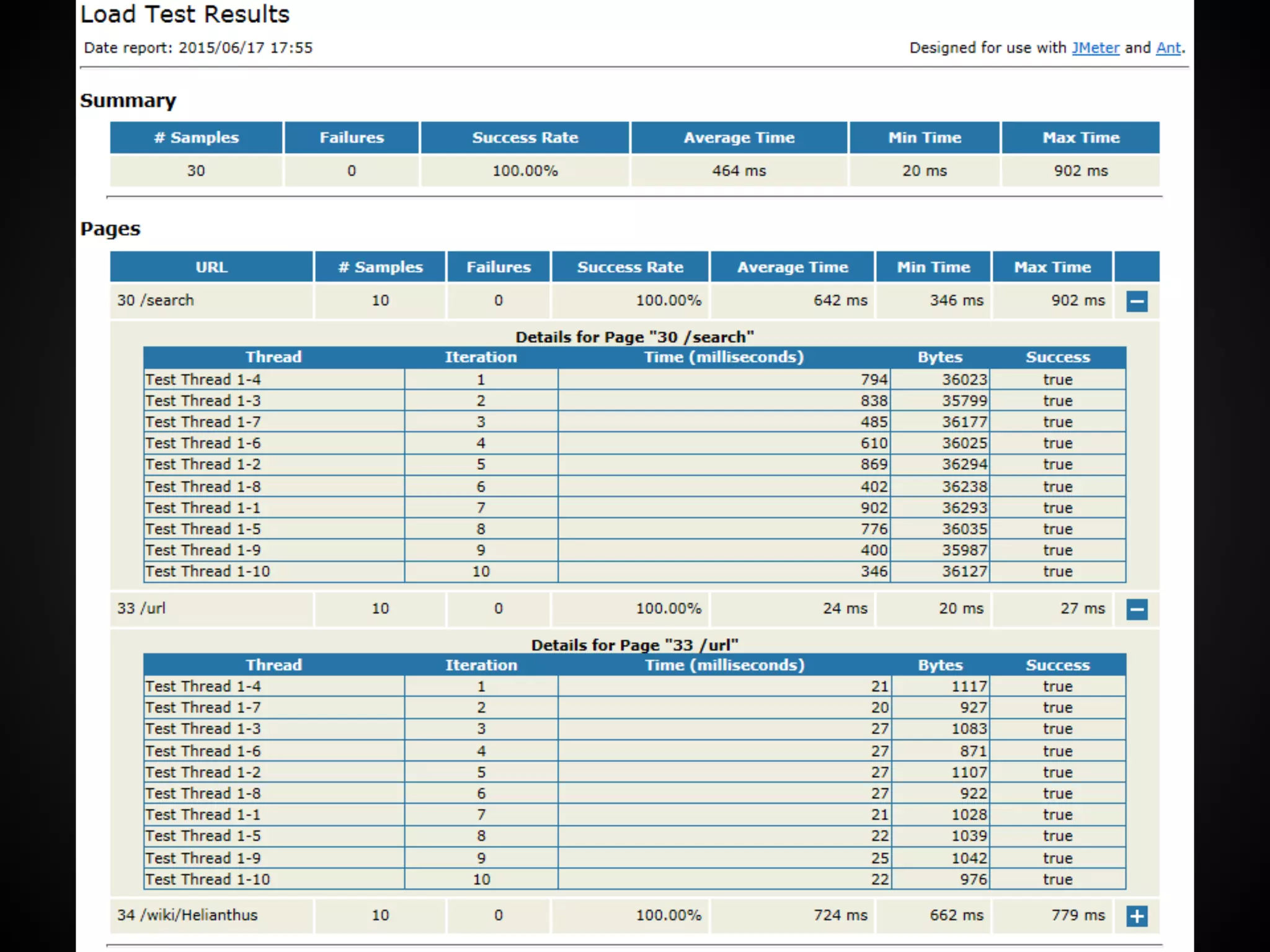Use JMeter Ant addon
1. Download Apache Ant and install it
2. Add Ant’s directory into PATH
3. Use the command line:
a. cd Apache JMeters’s extras directory
b. ant -Dtest=Test Plan’s File Name -Dtestpath=Path of
the Test Plan’s File
For example: I put the test.jmx on my desktop
$ cd C:UsersjhpanDesktopapache-jmeter-2.13extras
$ ant -Dtest=test -Dtestpath=C:UsersjhpanDesktop
 