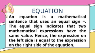 Find the value of an unknown in an equation where the unknown is non ...