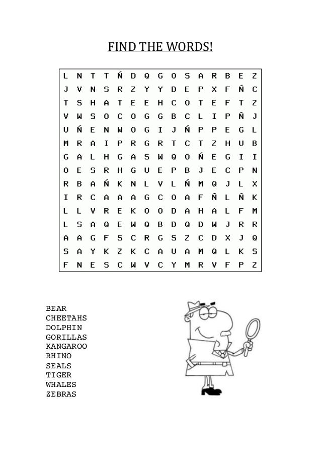 Find Words Find Words