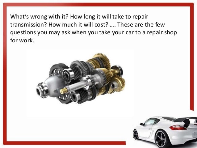 Car Transmission Repair Katy Car Transmission Repair Katy