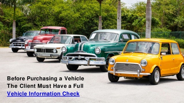 Find vin number from the registration plate