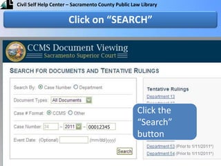 Click the “Search” buttonClick on “SEARCH”00012345