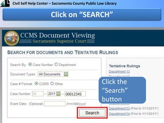 Click the “Search” buttonClick on “SEARCH”00012345