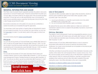 Scroll down and click here