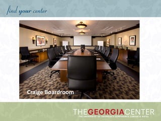 Craige Boardroom
 
