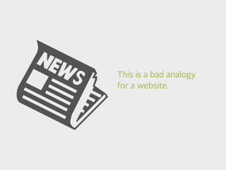 The Foldless Web