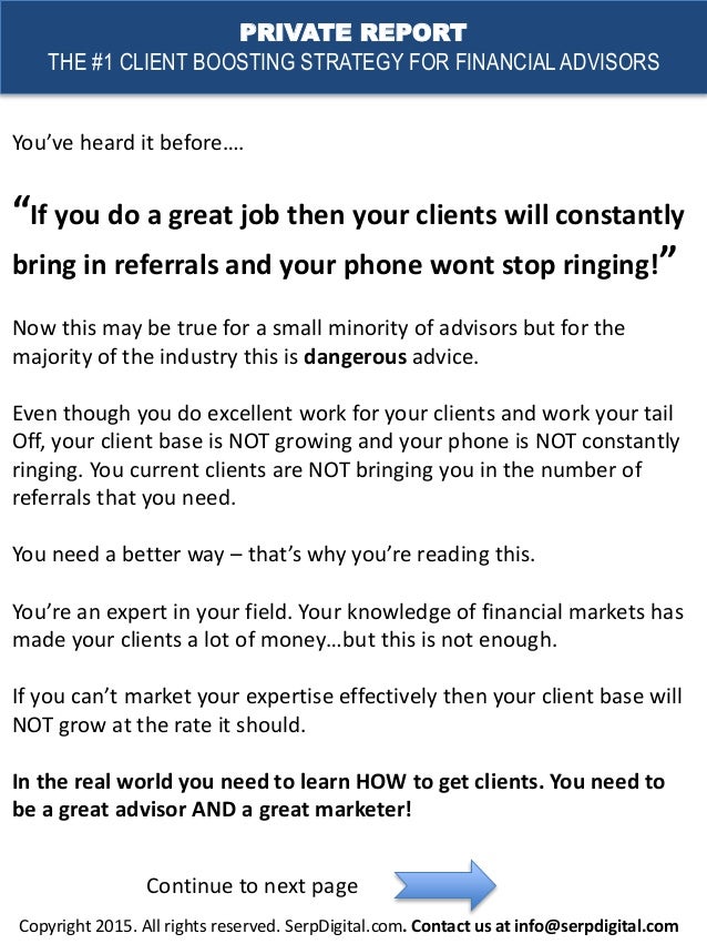 increased client base
