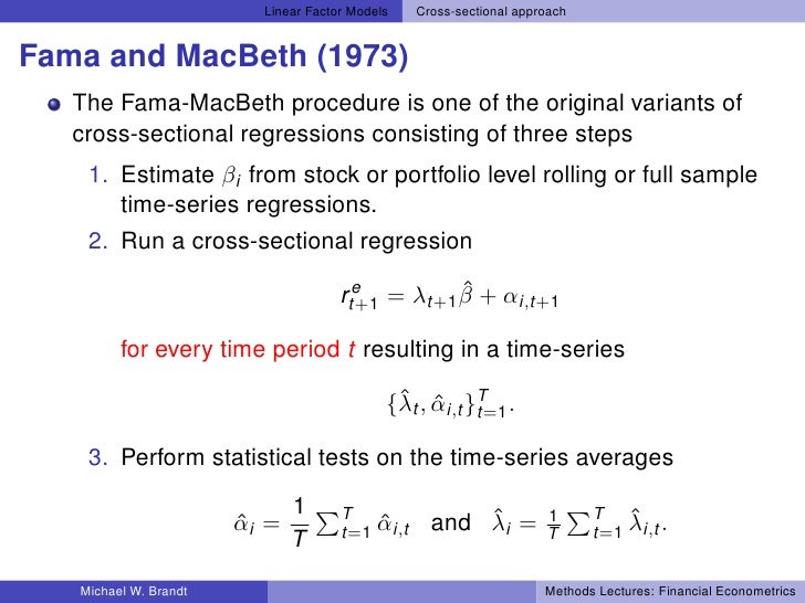 Fin Econometricslecture