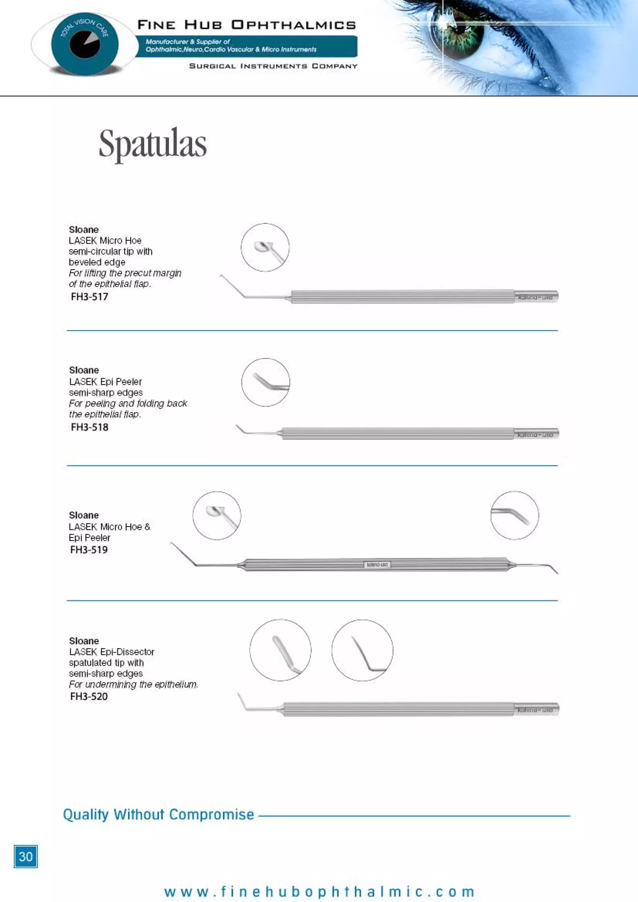 Ophthalmic Surgical Instruments Sialkot Pakistan Basic Ophthalmology ...