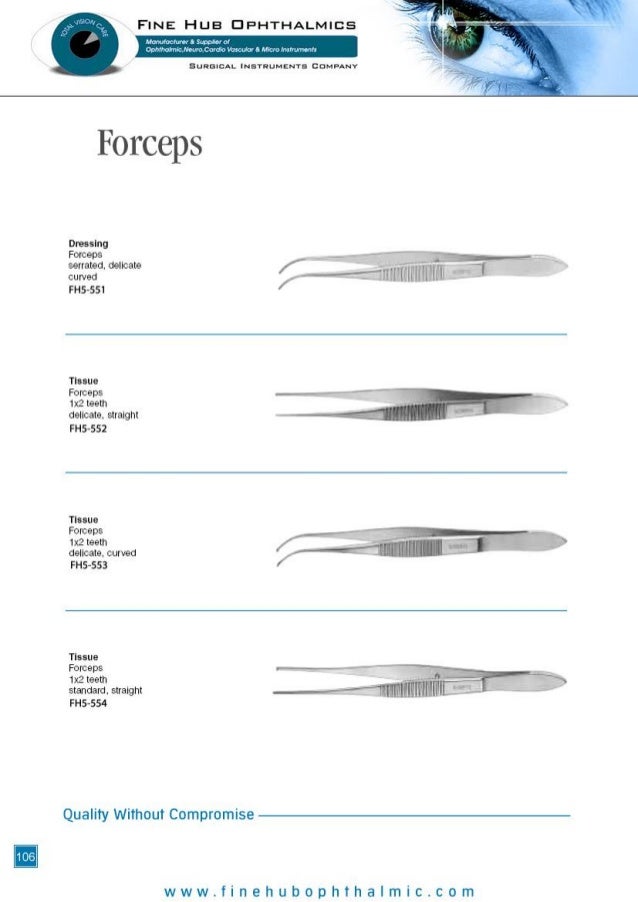 Ophthalmic Surgical Instruments Basic Ophthalmology / Eye Surgery I…