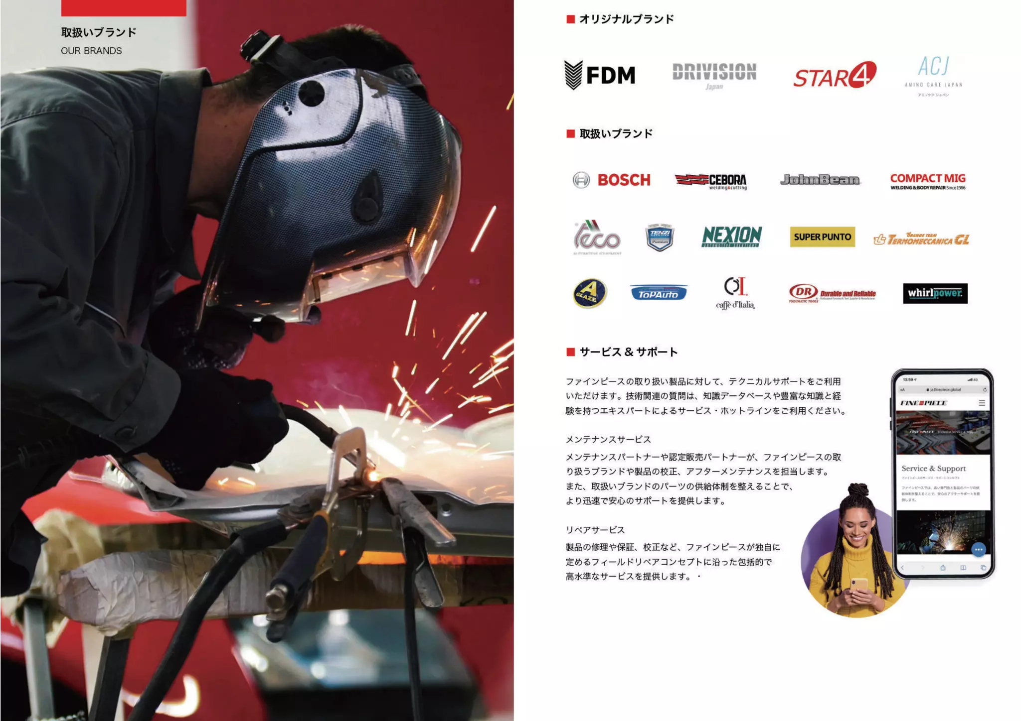  ファインピース会社概要 ｜FINE PIECE Company Overview 2021 [low]