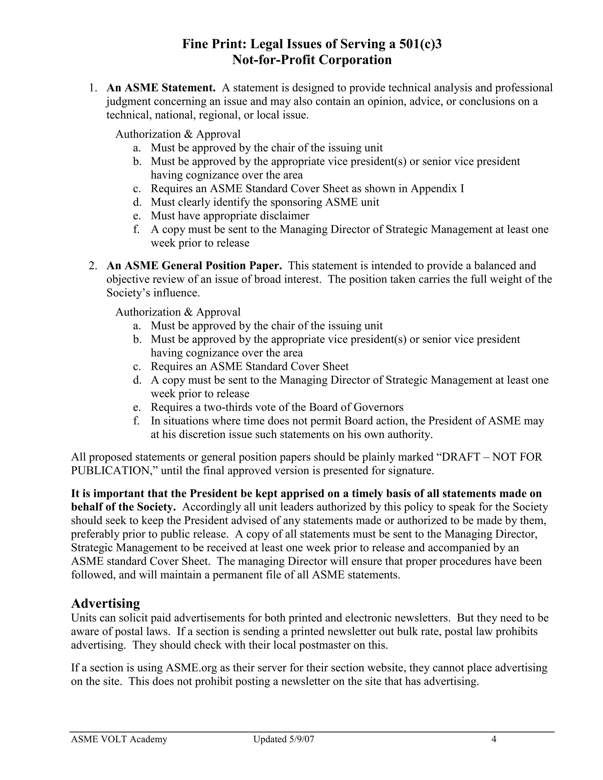 Fine Print Legal Issues Of Serving A C Not For