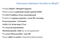 Finerenone Efficacy and Safety in Heart Failure with Preserved Ejection ...