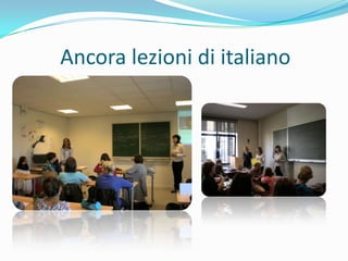 Ancora lezioni di italiano