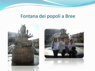 Fontana dei popoli a Bree
