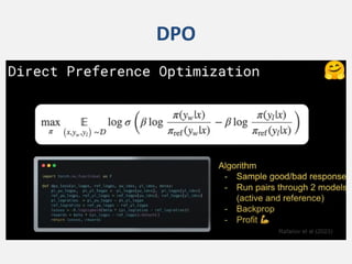 AI/ML Infra Meetup | Preference Tuning and Fine Tuning LLMs | PDF