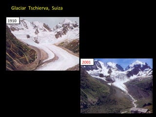 1910 2001 Glaciar  Tschierva,  Suiza 