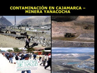 CONTAMINACIÓN EN CAJAMARCA – MINERA YANACOCHA 