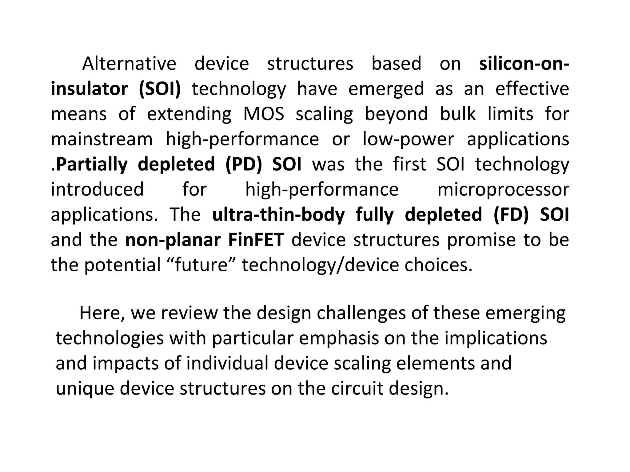 Fin Fet Technology by SAMRA | PPT