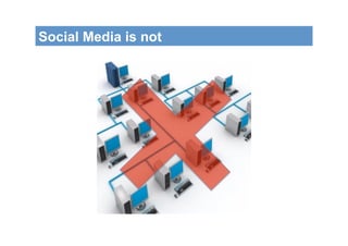 Social Media is not
 