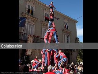 Collaboration




http://www.flickr.com/photos/elwillo/4337007744/
 