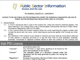 Irish PSI Licence
 