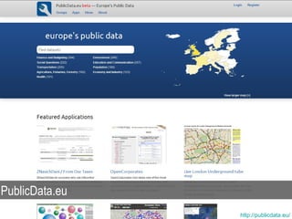 PublicData.eu http://publicdata.eu/ 