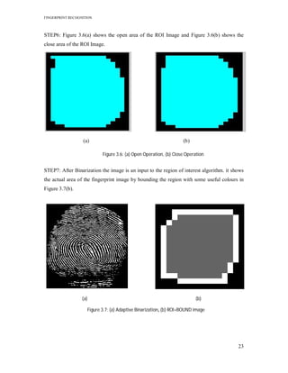 Fingerprint Recognition Technique(PDF) | PDF