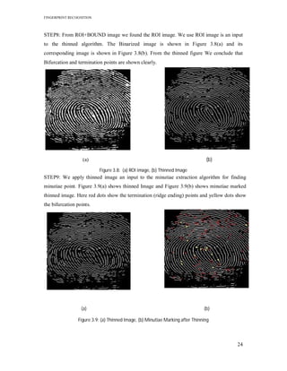 Fingerprint Recognition Technique(PDF) | PDF