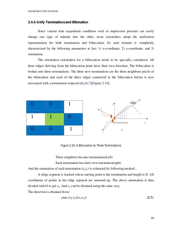 Biometrics Fingerprint Recognition Pdf File