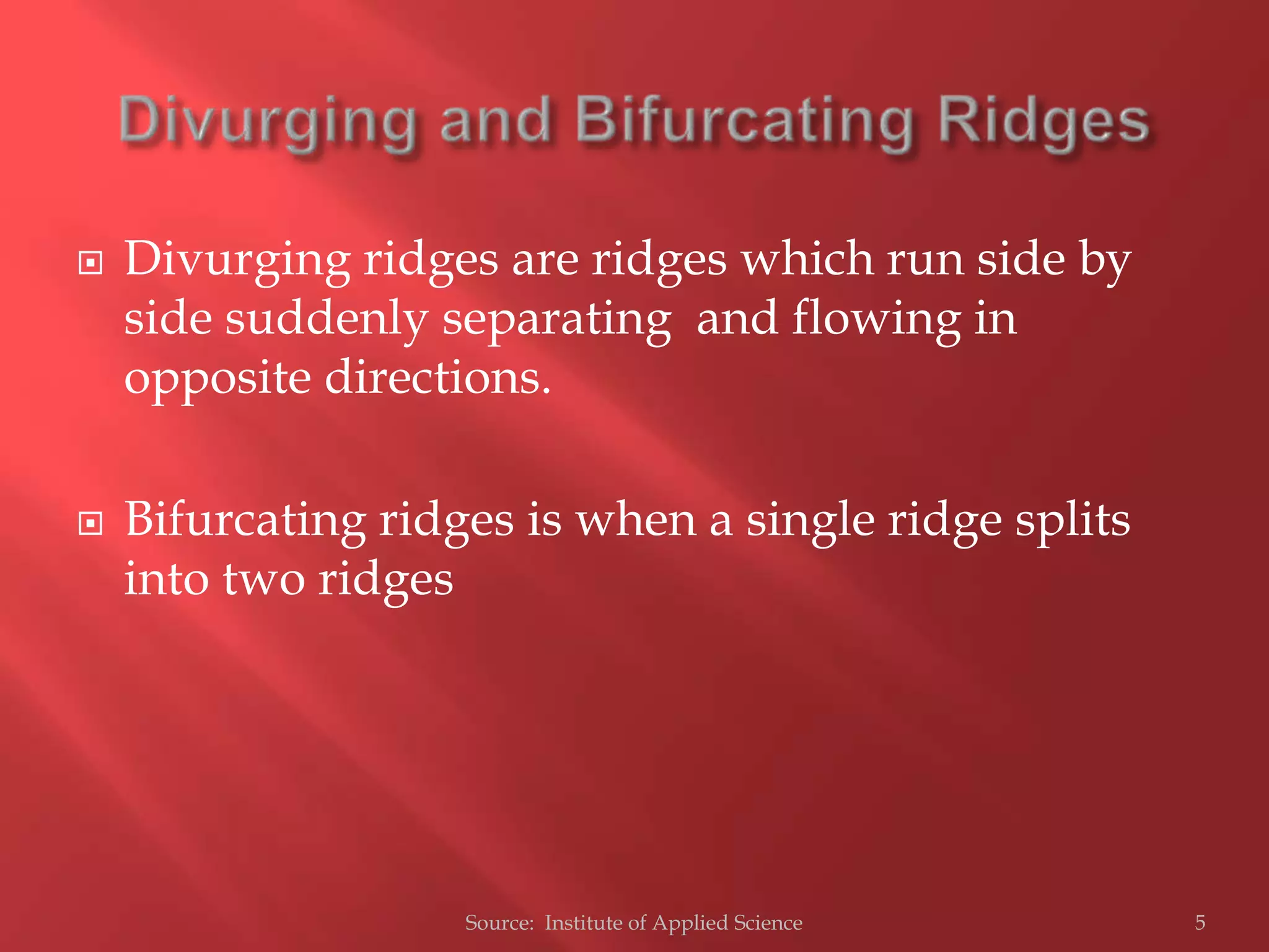 Fingerprint classification rules | PPTX