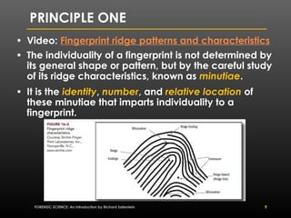 Fingerprint Introduction Comprehensive Forensic Science Guide to Fingerprinting Principles and ...