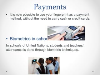 Fingerprinting technology | PPTX