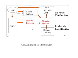 Fig 3.Verification vs. Identification

 
