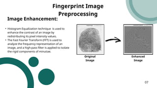 Fingerprint Recognition Using Digital Signal Processing Techniques (1).pptx